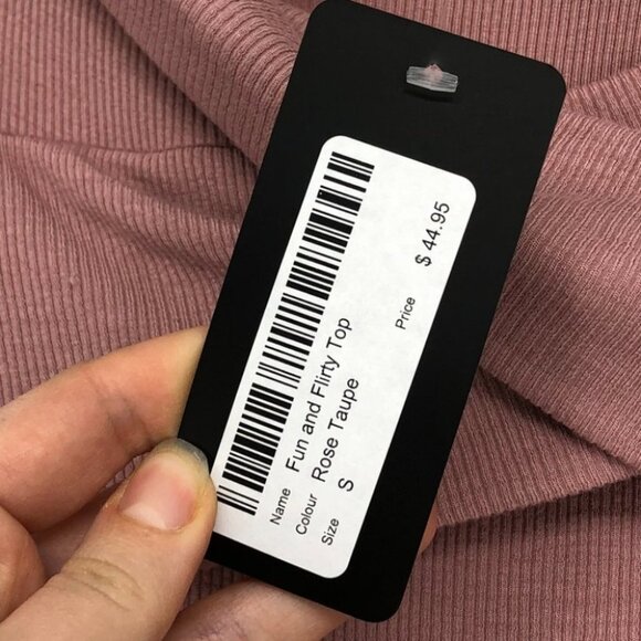 Cherish Fun and  flirty ribbed tunic rose taupe NWT - Picture 7 of 16